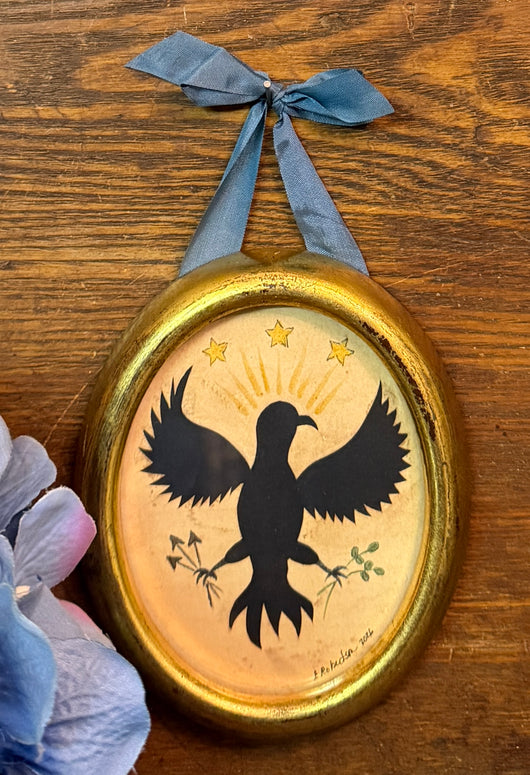 ER-2624 Eagle Framed Silhouette