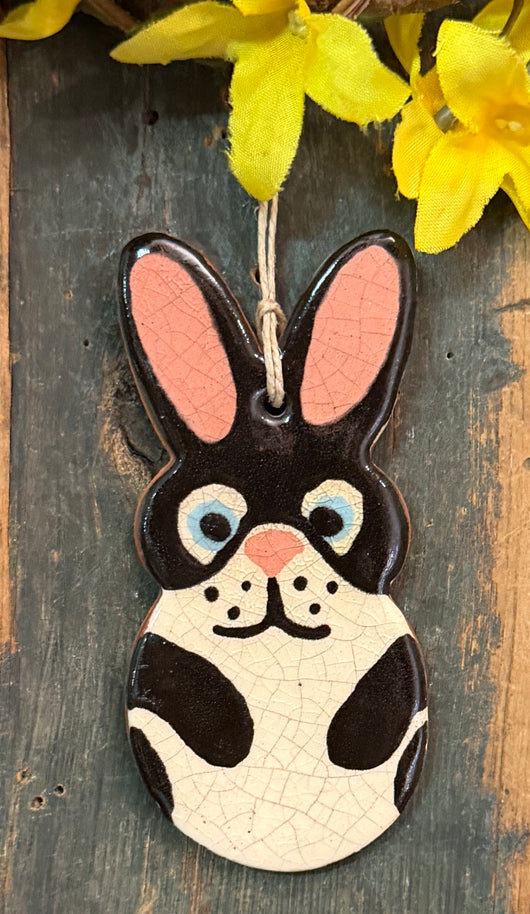 KS-84 Redware Bunny Ornament