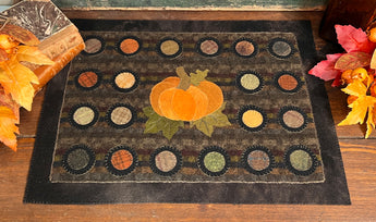 PB-214 Wool Pumpkin Penny Mat