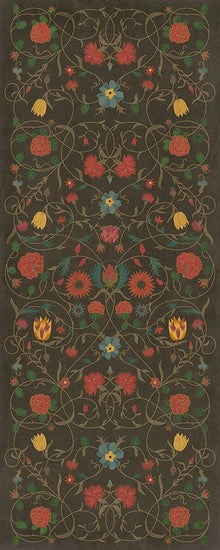 SP-24334 WB - Floral - Susannah 36x90 Vinyl Runner