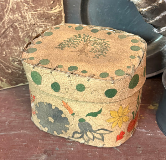 ER-2614 Original Hand-made & Painted Box by Bess Leaf