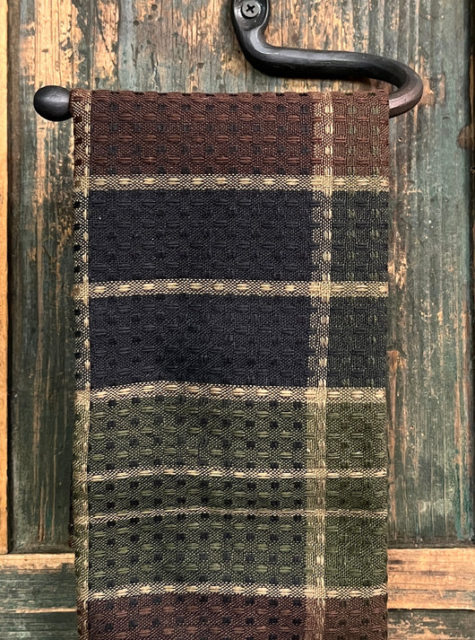 PEN-DT11 Green/Navy/Wine Dish Towel