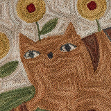 PD-110 Kitty Hooked Rug