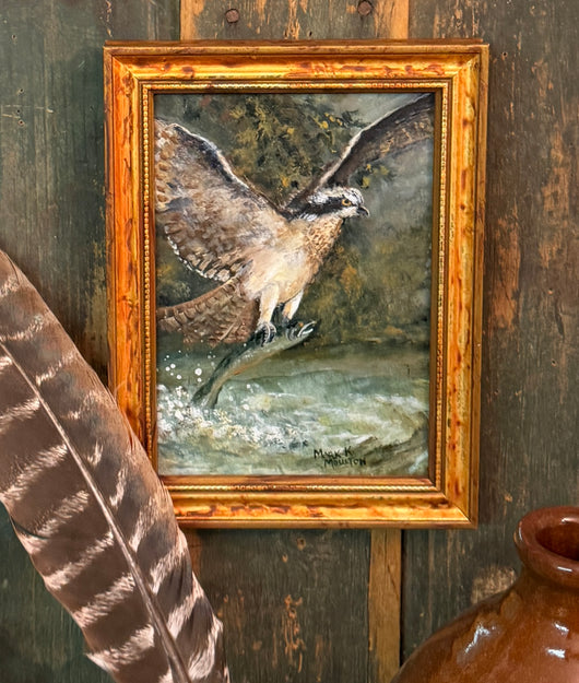 MKM-297 'Morning Catch' ORIGINAL Painting by MK Moulton