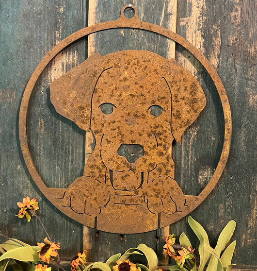 EG-DW Rusty Dog Wreath