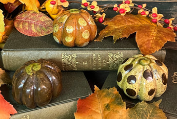 GMS-P76 Shooner Redware Pumpkins