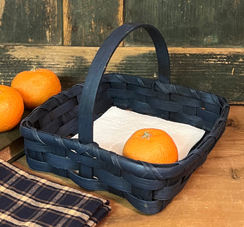 BG-B660 Navy Napkin Basket