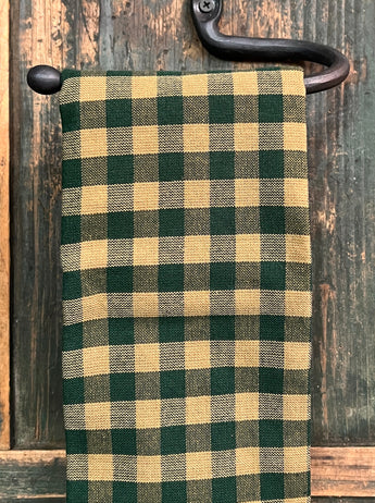 PEN-DT3 Green & Tan Dish Towel