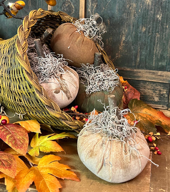 DAT-56W Fabric Pumpkin - White