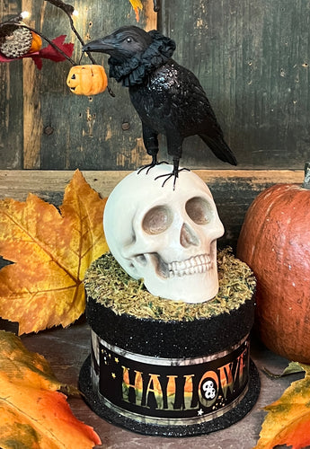 BLD-04 Crow and Skull on Box
