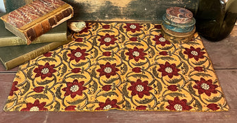 PC-FR Antique Floral Fabric Runner