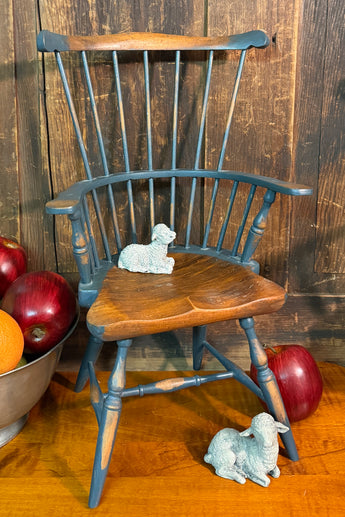 AW-07 Mini Windsor Chair - Blue