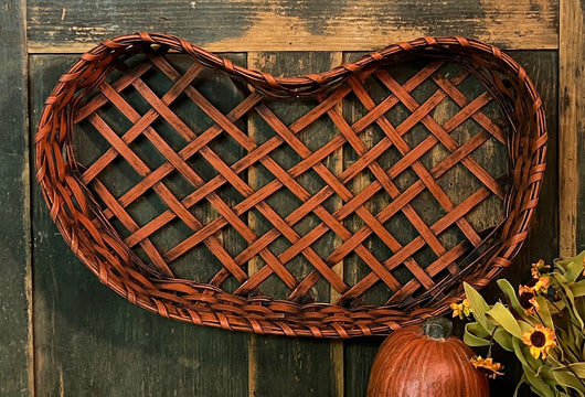 BG-B717 Bittersweet Med Flat Pumpkin Basket