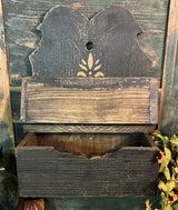 PT-04 Wooden Lift Top Wall Box with Pineapple Design