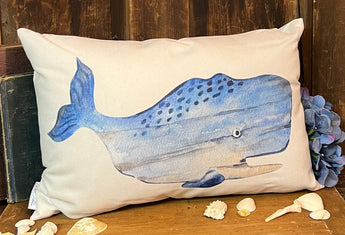 UP-07 Blue Whale Pillow