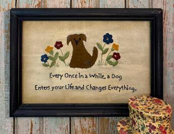 AT-10 Dog Stitchery Sampler