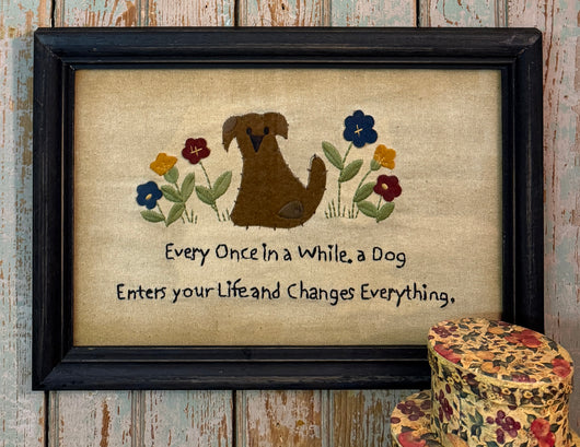 AT-10 Dog Stitchery Sampler