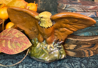 GMS-F87A Shooner Redware Eagle Figurine