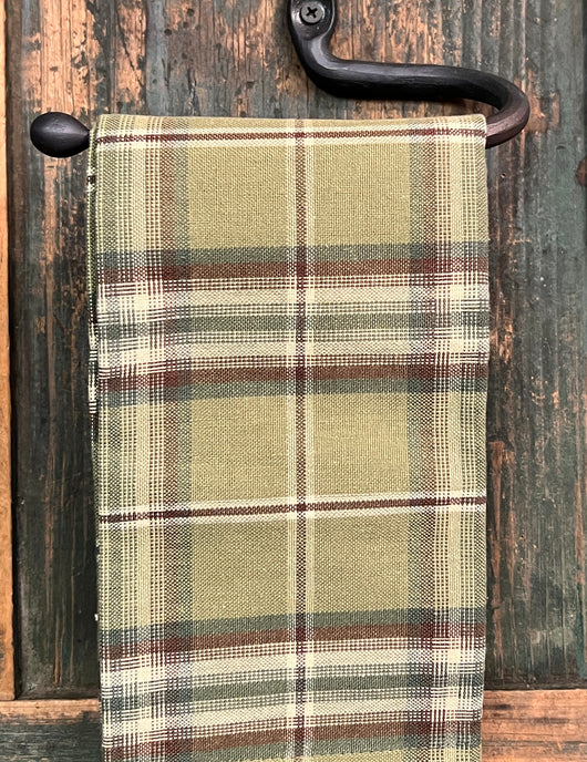 PEN-DT7 Sage Plaid Dish Towel