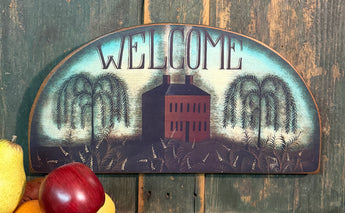 FC-09 “Welcome” Print on Board