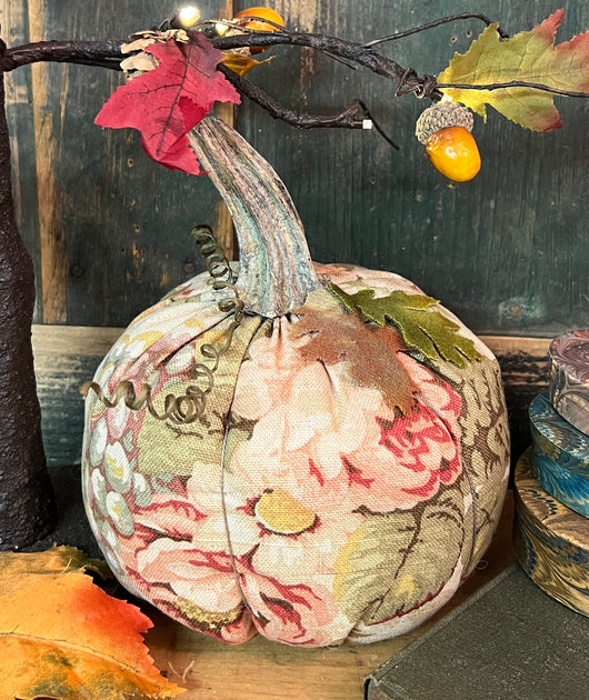 PB-363 Lg Fabric Pumpkin