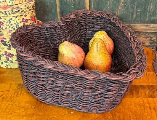 BG-B723 Large Red Heart Basket