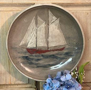 SF-10 Pottery Ship Plate