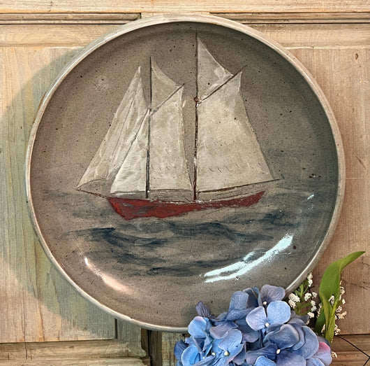 SF-10 Pottery Ship Plate