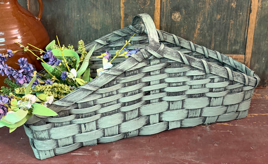 BG-B722G Harvest Handled Basket - Green