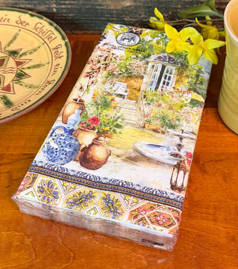 MDW-16 Paper Hostess Napkins - Tuscan Terrace