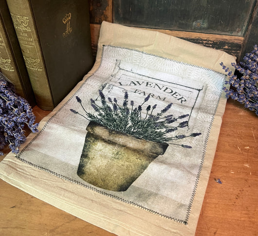 PBK-115409 Lavender Farm Dish Towel