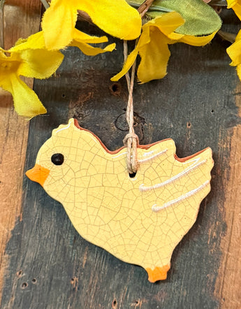 KS-72 Redware Chick Ornament