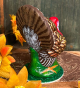 PPT-09 Turkey Paper Mache Figurine