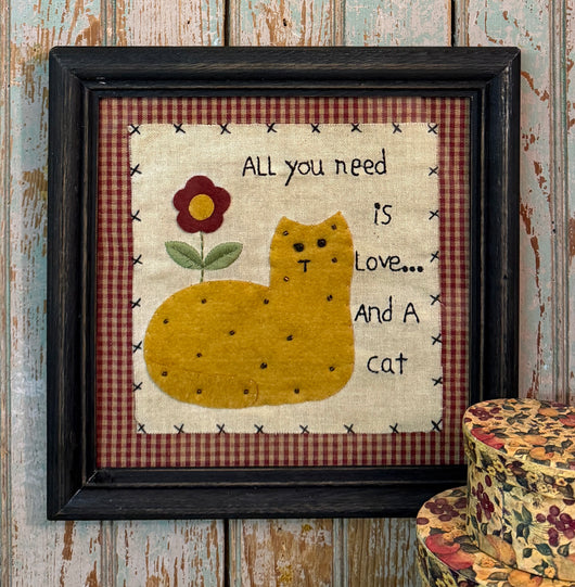 AT-9 Cat Stitchery Sampler
