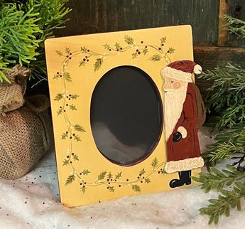 ER-2433A Santa with Holly Frame