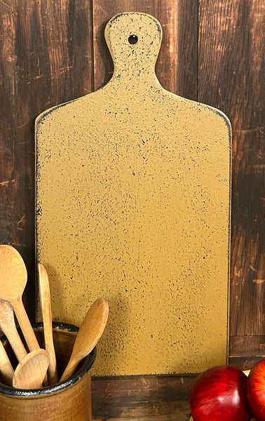 PEN-18M Large Cutting Board - Mustard over Black
