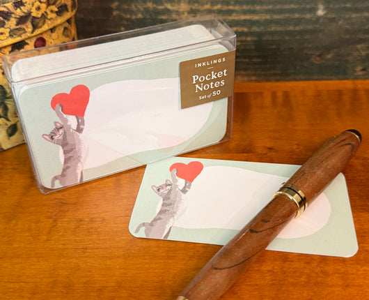 PN01 Pocket Notes - Kitten Heart