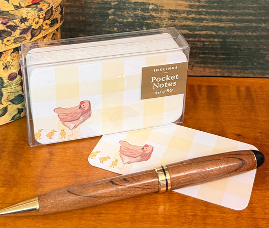 PN-33 Pocket Notes - Hen and Chicks
