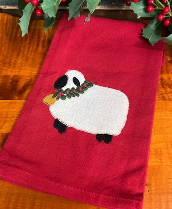 RG-T5 Christmas Sheep Dish Towel