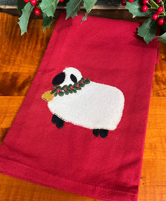 RG-T5 Christmas Sheep Dish Towel