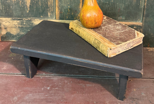WD-60 Rectangle Wood Riser - Aged Black