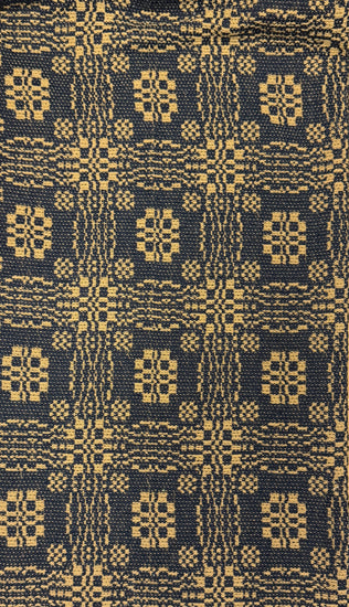 PC-TS-GB-BM Gettysburg Table Square - Black & Mustard