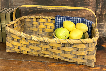 BG-B499 Mustard Handled Basket