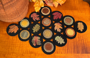 PB-210 Wool Autumn Penny Mat
