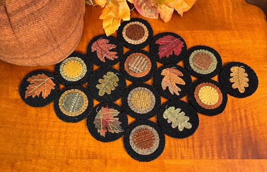 PB-210 Wool Autumn Penny Mat
