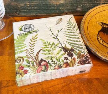 MDW-09 Paper Cocktail Napkins - Moss & Oak