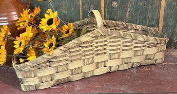 BG-B722T Harvest Handled Basket - Ivory