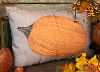 UP-15 Orange Pumpkin Pillow