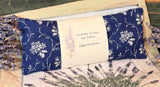PB-672D Lavender filled Fabric Eye Pillow - Navy