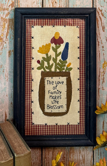 AT-11 Love of Family Stitchery Sampler